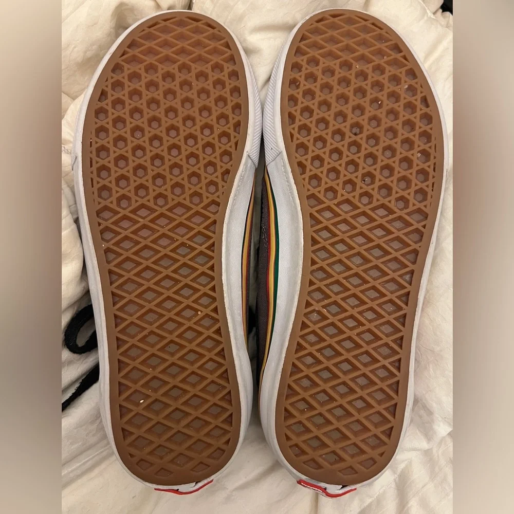 VANS Old Skool Rasta Gray skateboard shoes 7
